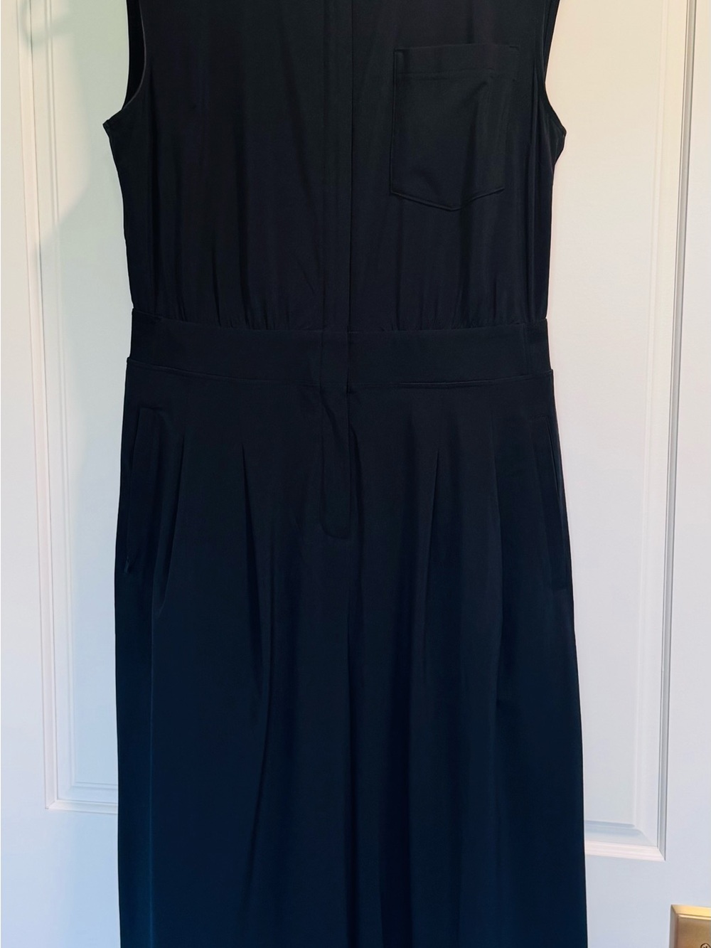 Athleta Black Sleeveless Jumpsuit - Picture 4 of 4